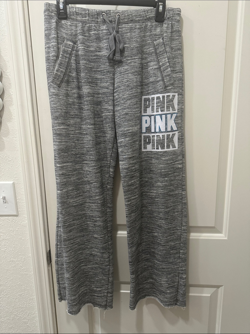 PINK Victoria's Secret Gray Marled Girls' Lounge Sweat Pants